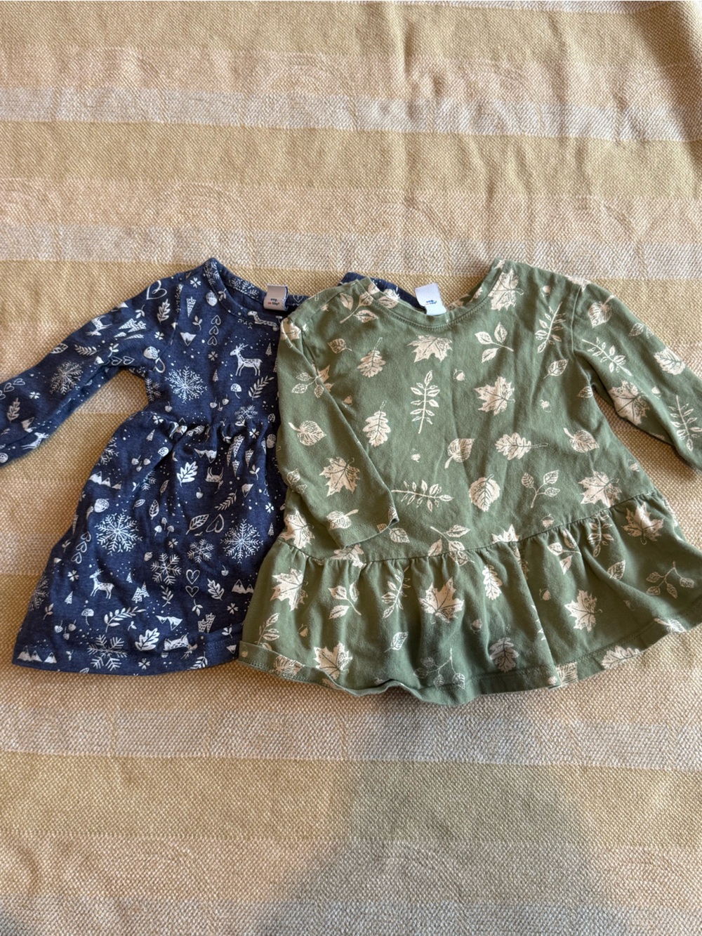 Set of 2 Long Sleeve Shirts for Upcoming Seasons 6-12m
